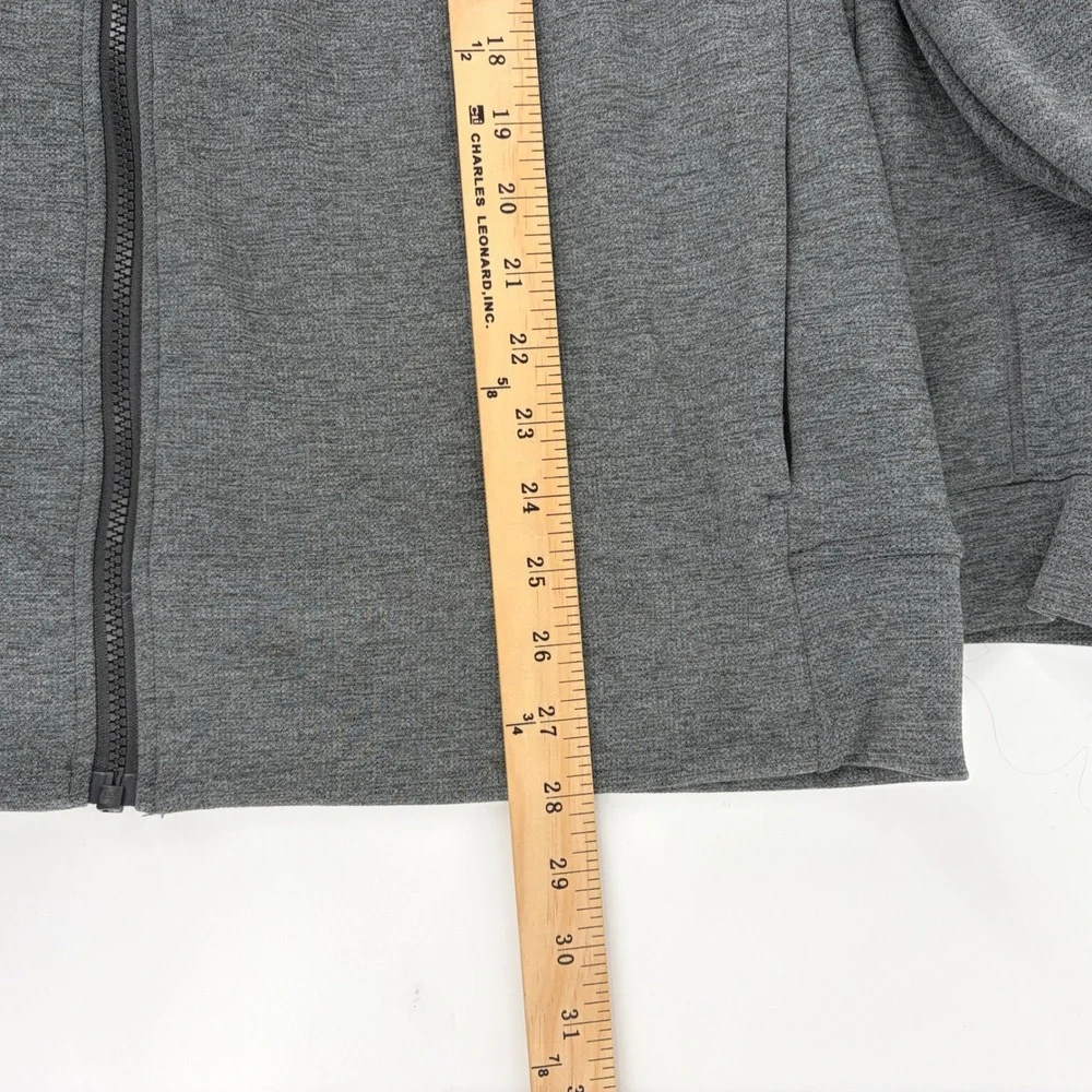 Marmot Jacket Mens 2XL Fleece Full Zip Hoodie Gray Pockets Gorpcore Big Tall